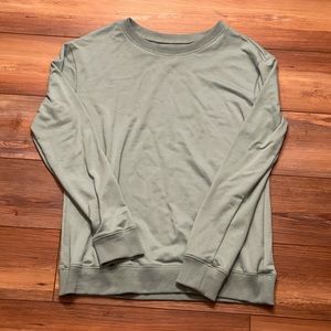 Light green long sleeved shirt